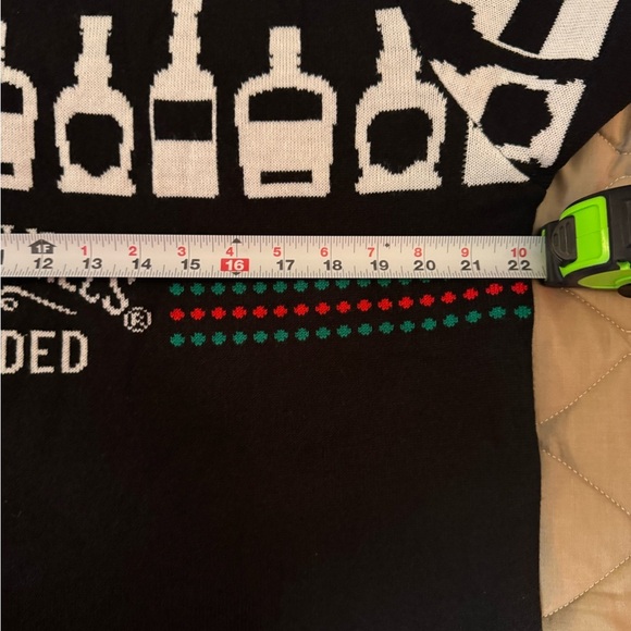 Jack Daniels Bonded Gentleman Jack Knit Holiday Sweater Men's Size L Christmas - Picture 13 of 16